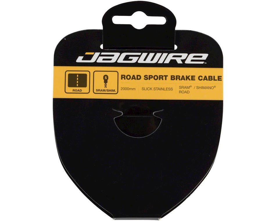 Трос для гальма JAGWIRE 96SS2000 шліфована нержавіюча сталь 1.5х2000 мм Sram/Shimano Road (CAB-88-62)