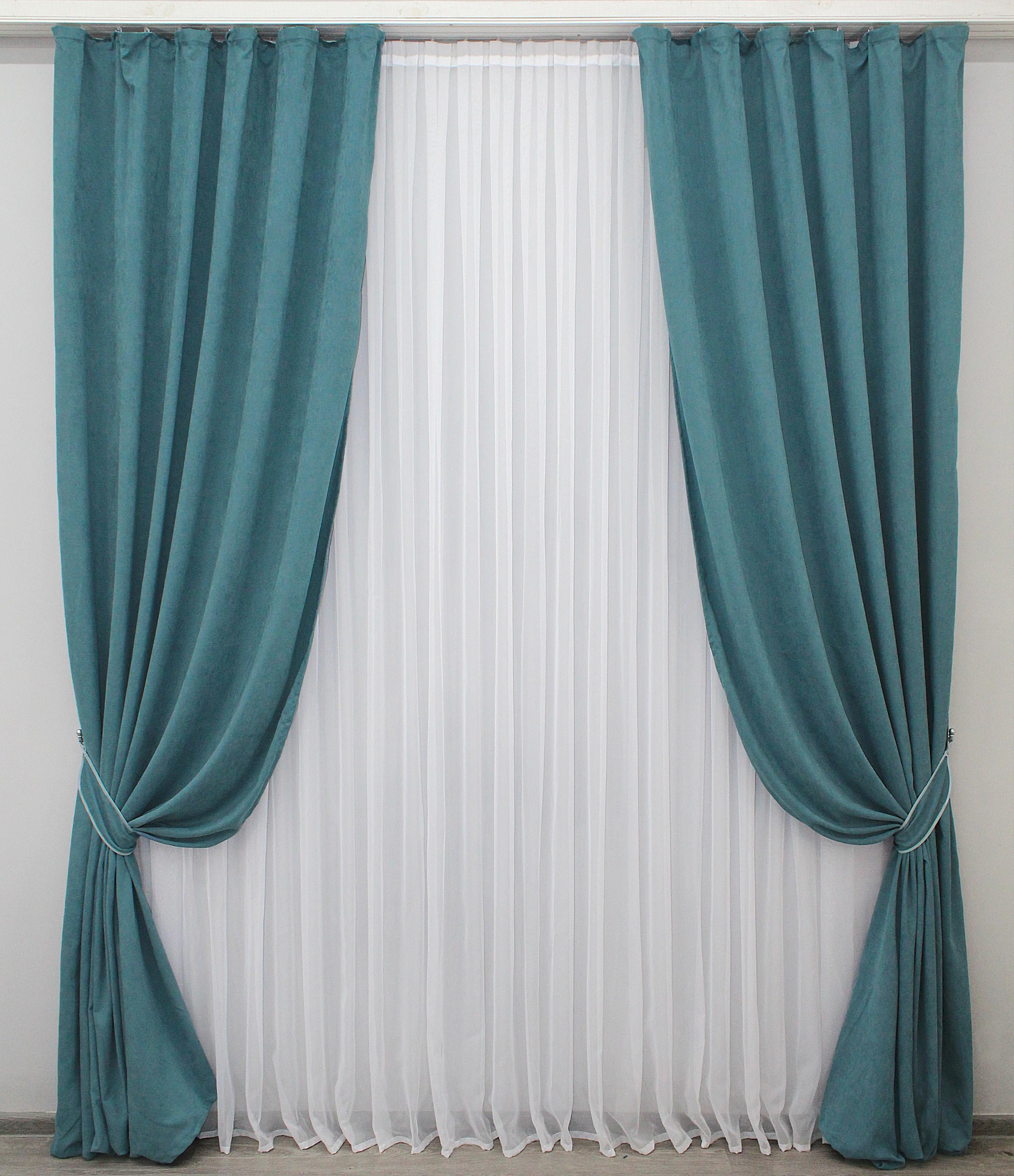 Комплект штор VR-Textil SPARTA № 841ш микровелюр 150х285 см 2 шт. Серо-голубой (30-621) Комплект штор VR-Textil SPARTA № 841ш микровелюр 150х285 см 2 шт. Серо-голубой (30-621)