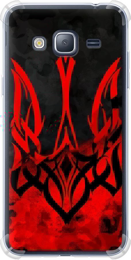 Чехол на Samsung Galaxy J3 Duos (2016) J320H Герб Украины v2 (5312sp-265-42517)