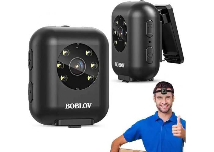Видеорегистратор нагрудный мини Boblov W4 (98777) - фото 5 Видеорегистратор нагрудный мини Boblov W4 (98777) - фото 5