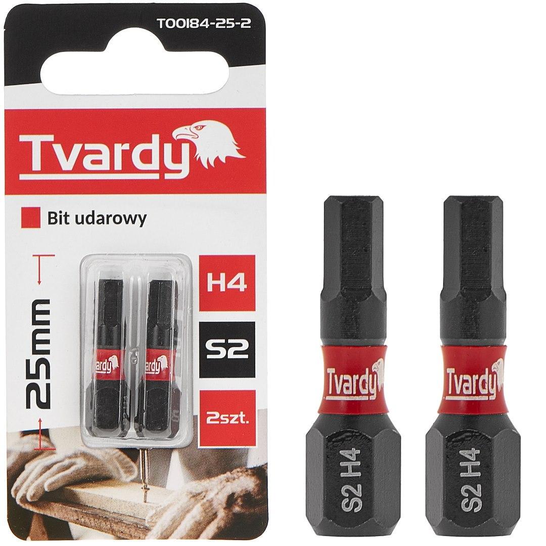 Біта удана Tvardy Hex H4 x 25 мм (T00184-25-2) - фото 2