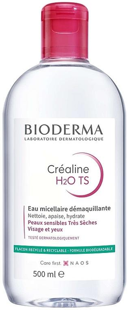 Мицеллярная вода Bioderma Créaline H2O TS для сухой чувствительной кожи 500 мл (28160788)