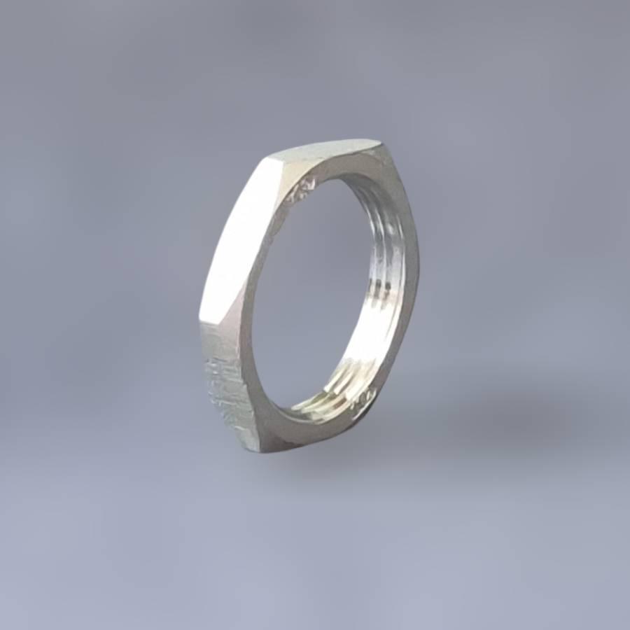 Контргайка муфтовая нержавеющая Ду40 1"1/2 н/ж сталь AISI304, резьба BSPP G1.5" Class 150 (PN20) - фото 12 Контргайка муфтовая нержавеющая Ду40 1"1/2 н/ж сталь AISI304, резьба BSPP G1.5" Class 150 (PN20) - фото 12