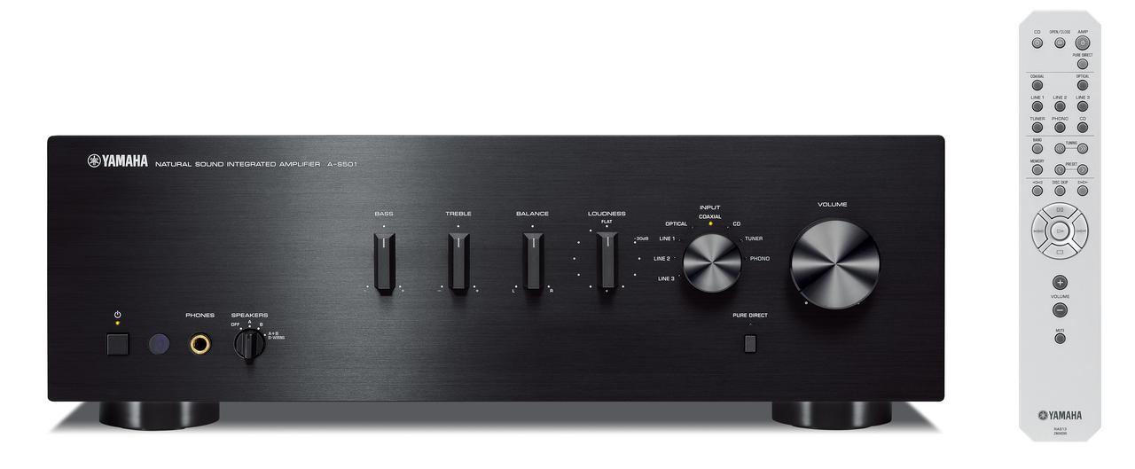 Стерео підсилювач Yamaha A-S501 II Black (0000-174)