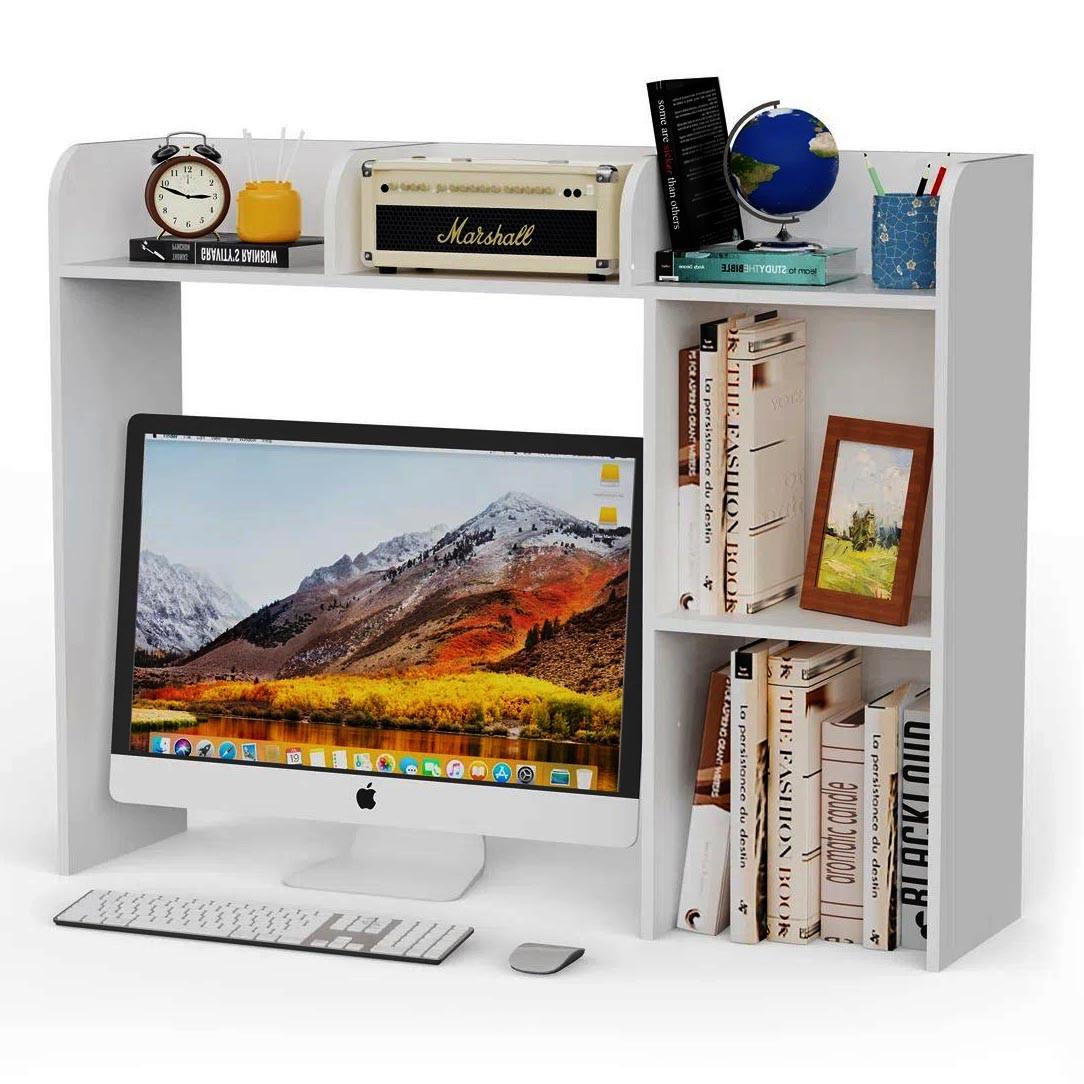 Полка-надстройка настольная из дерева Терисан зефир (АКД-003320)