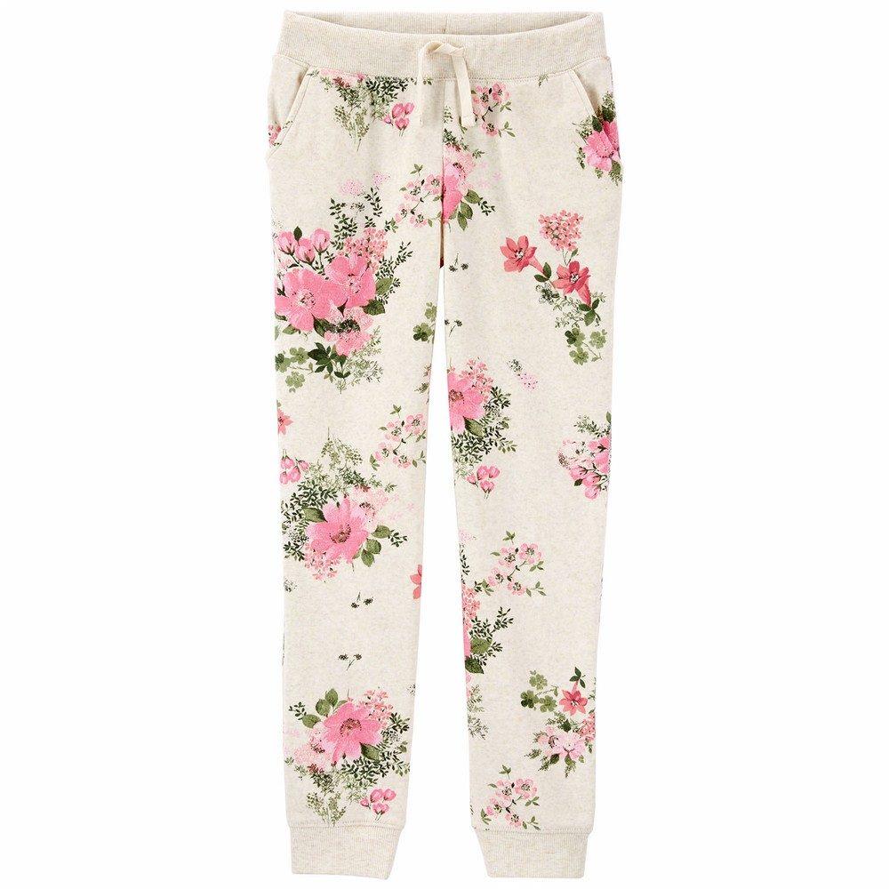 Брюки спортивные на девочку OshKosh 140 см Бежевый (3M416211)