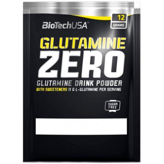 Глютамин для спорта BioTechUSA Glutamine Zero 12 г 1 порция Ice Tea Peach