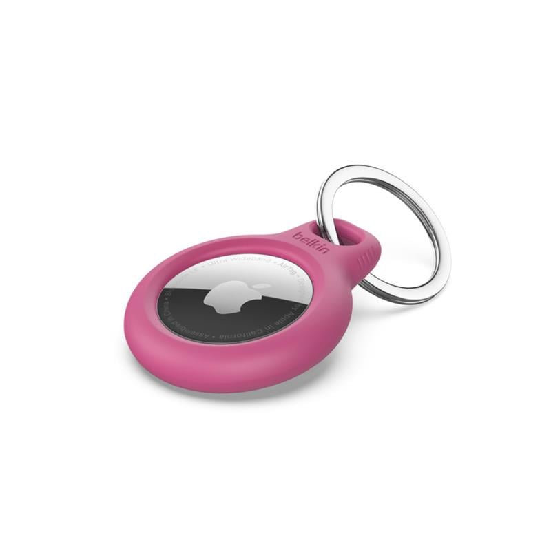 Держатель для смарт-трекера Belkin Secure Holder with Key Ring AirTag Розовый (F8W973BTPNK)