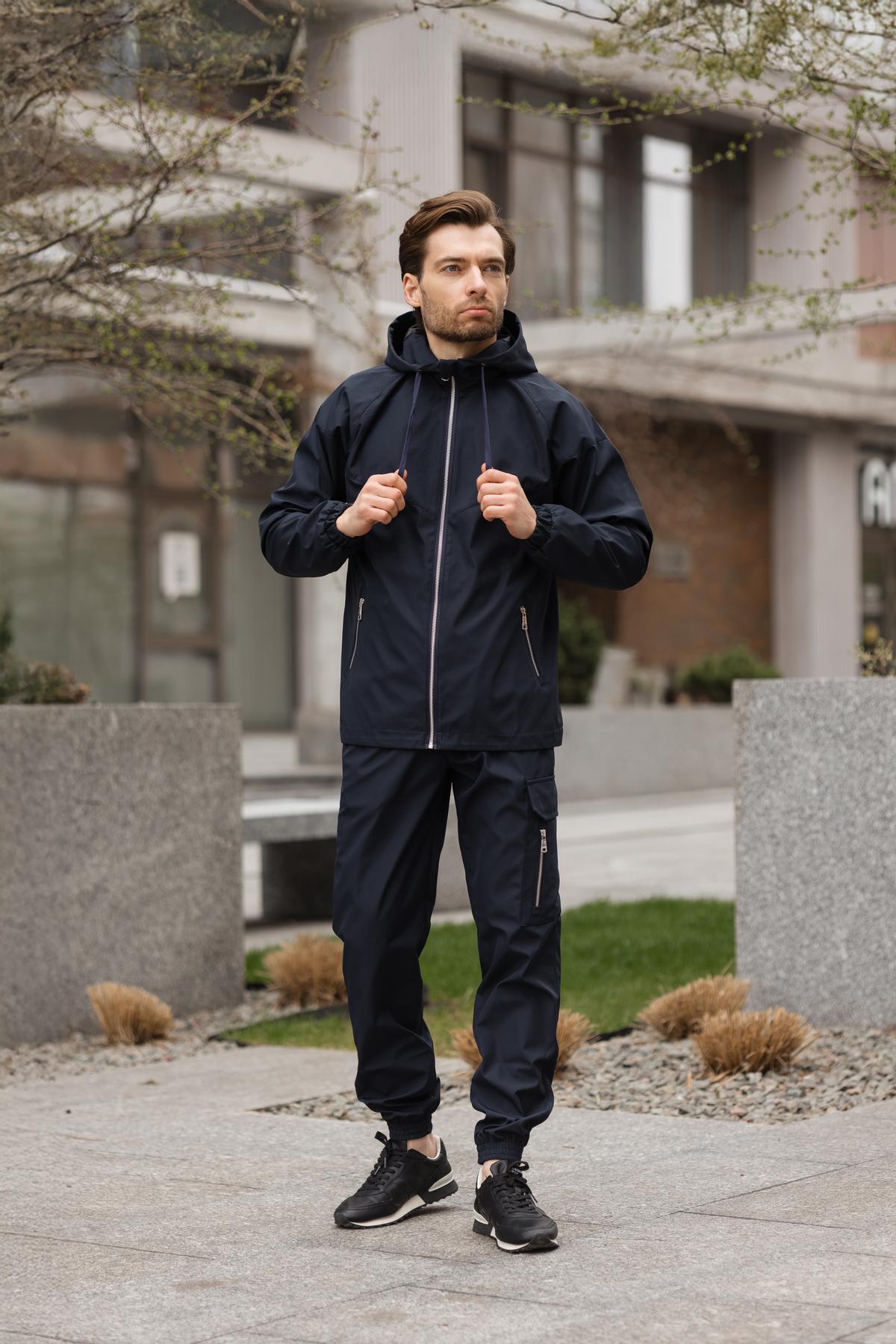 Костюм чоловічий Viter плащівка XXXL Синій (1618227087/1/6)