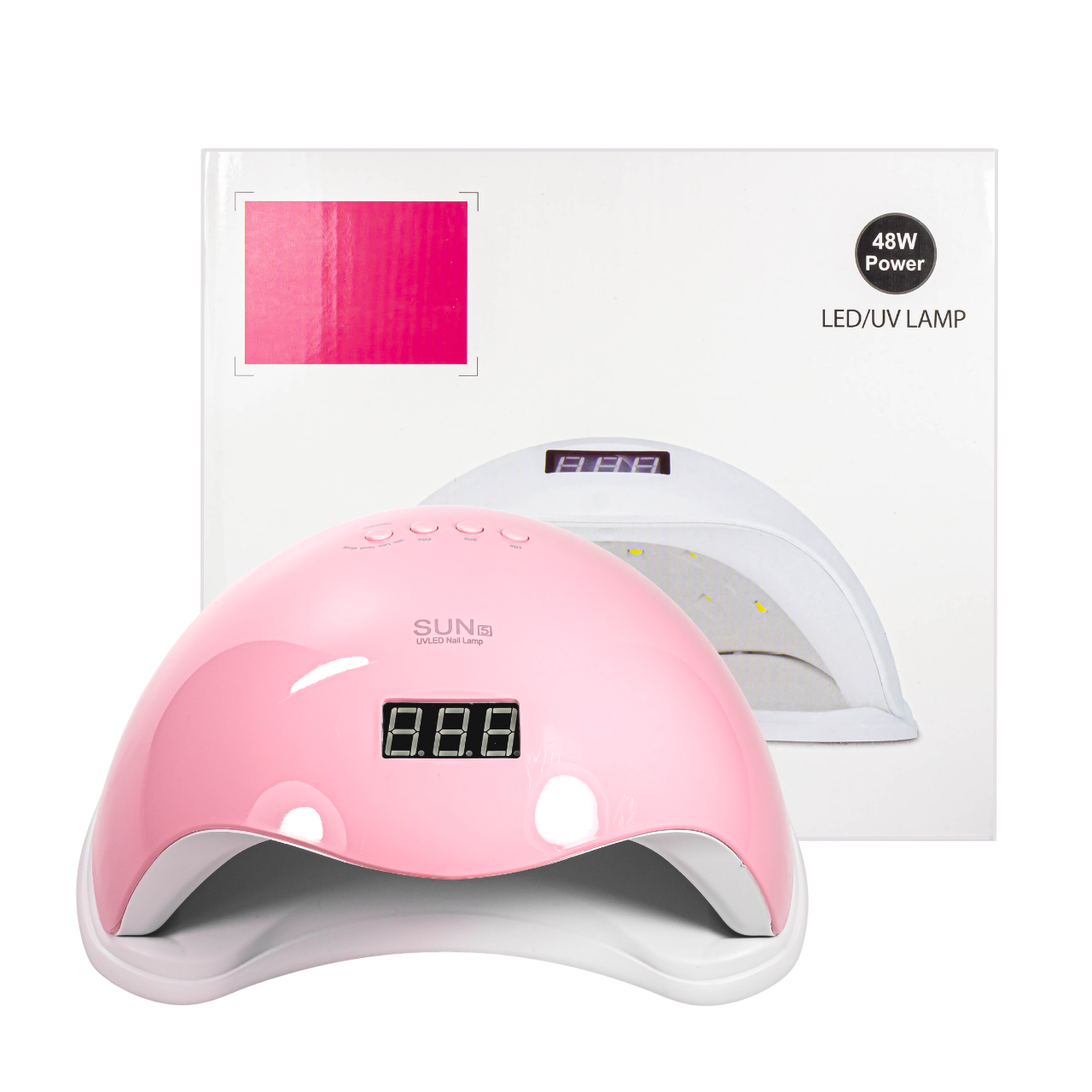 Лампа для сушки гель-лака Sun 5 Uv Led Nail Lamp 48W LED24 (1249271986)