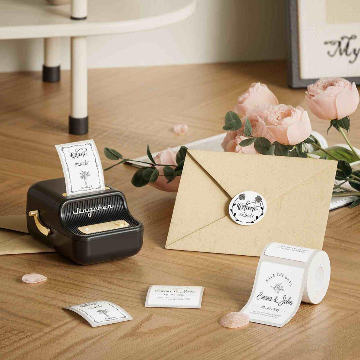 Термопринтер етикеток/стікерів NIIMBOT B21S Bluetooth портативний 1500 mAh Black (1AC19051601) - фото 7 Термопринтер етикеток/стікерів NIIMBOT B21S Bluetooth портативний 1500 mAh Black (1AC19051601) - фото 7