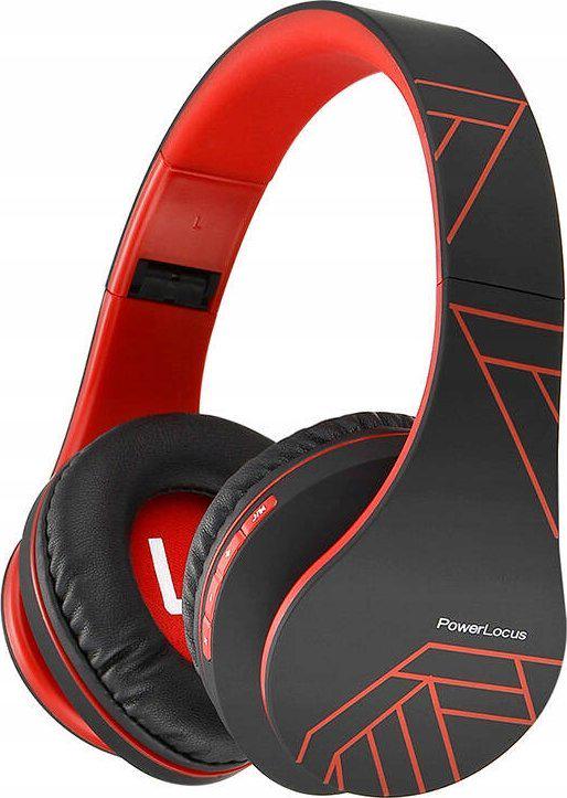 Навушники з мікрофоном PowerLocus P2 Black/Red (548034)