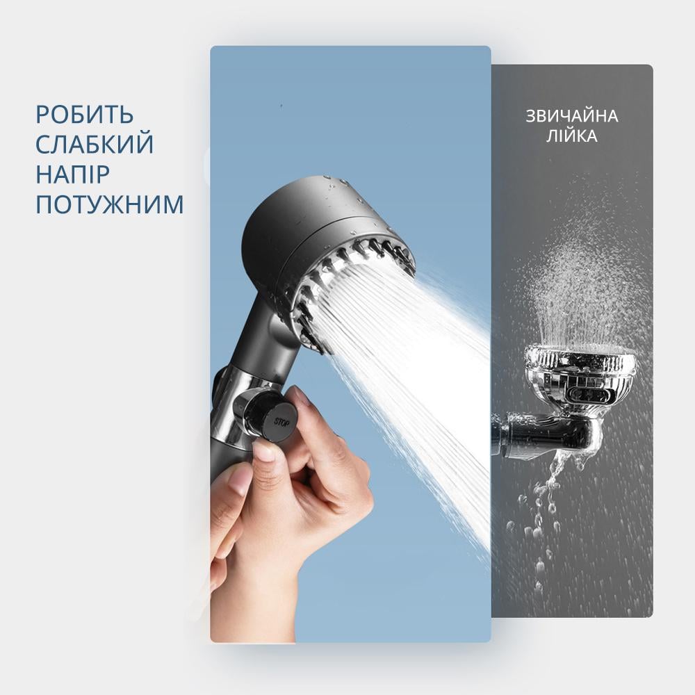 Душова турболійка Shower Head (00609-01) - фото 2