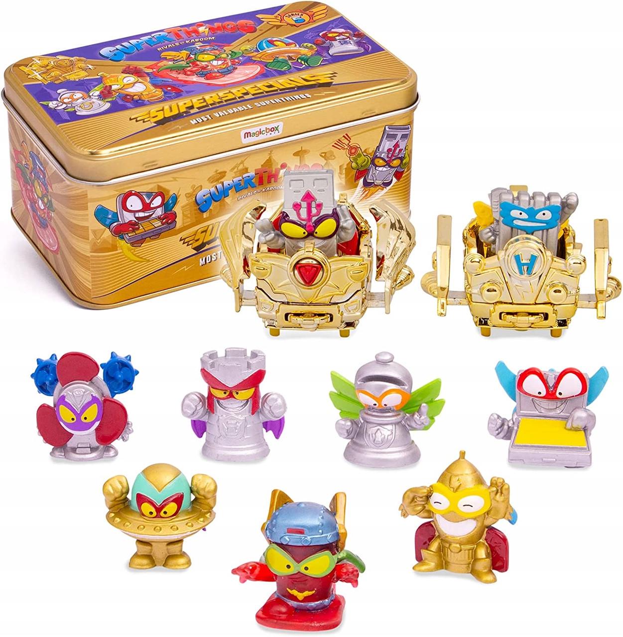 ᐉ Дитячі ігрові фігурки Magic Box Super Things Golden Can Set