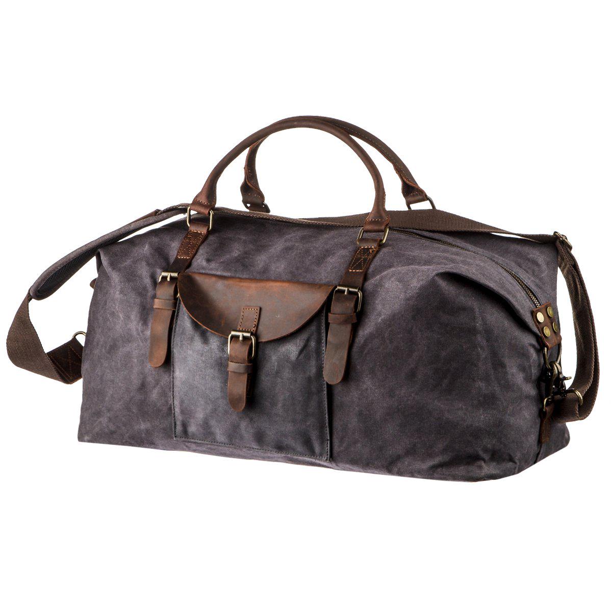Дорожная сумка Vintage 20114 Серый