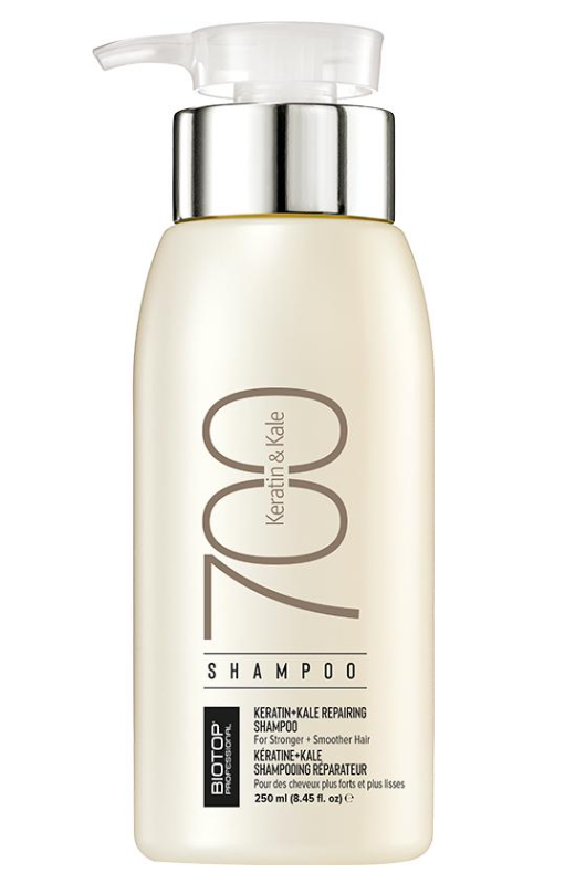 Шампунь для волос восстанавливающий BIOTOP 700 Keratin + Kale 250 мл (51826)