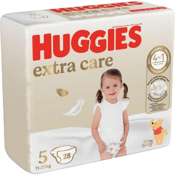 Підгузки Huggies Extra Care Jumbo 5 11-25 кг 28 шт.