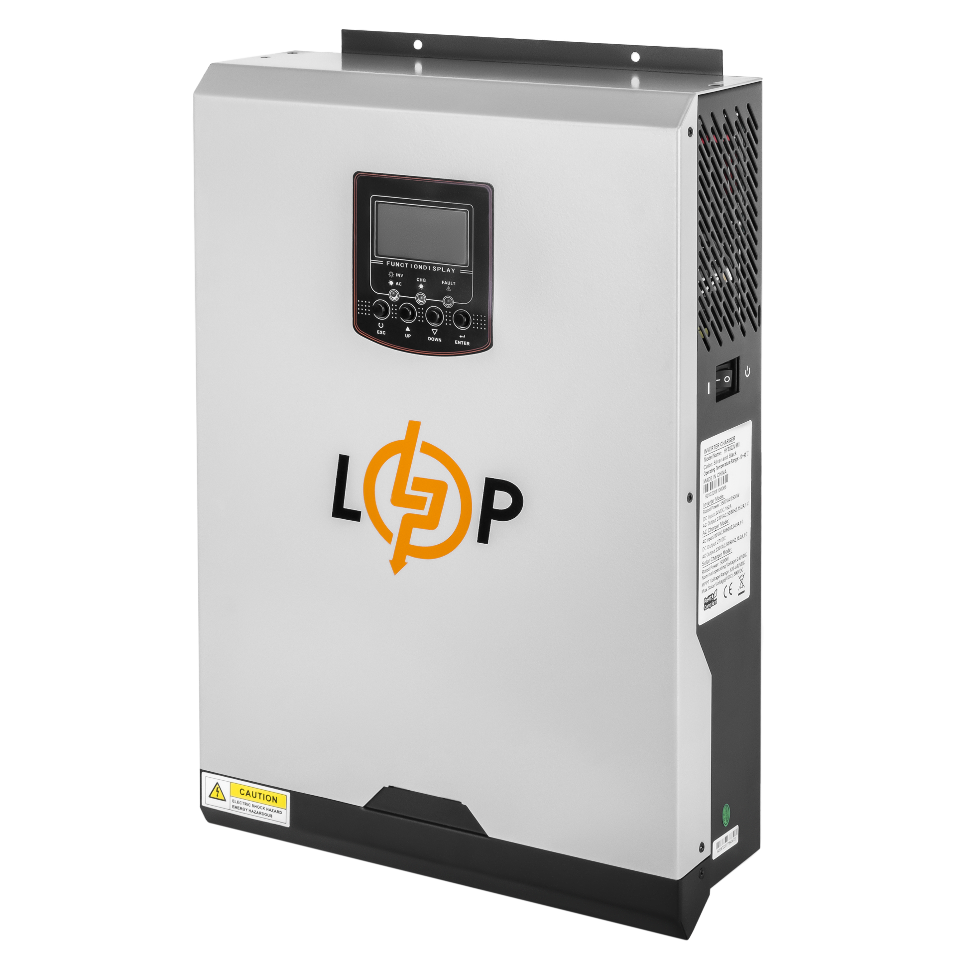 Источник бесперебойного питания LogicPower LPW-HY-3522-3500VA 3500 Вт 24 V 100 A MPPT 120-450 V (19413)