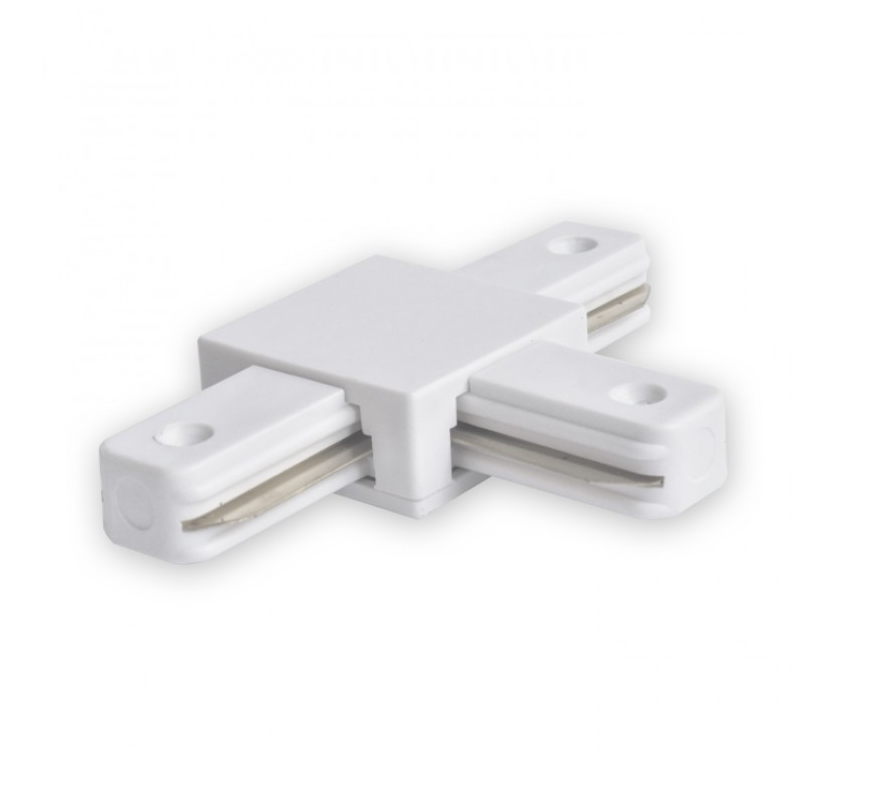 Конектор для однофазних шин PROFESSIONAL Т-подібний Білий (p6700042)
