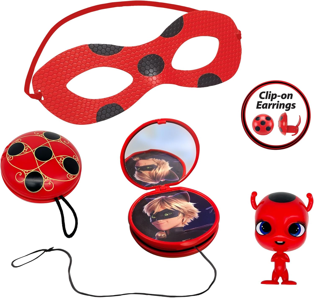 Ігровий набір Miraculous Tales Of Ladybug And Cat Noir Ladybug Role Play Set Fancy Dress Set With Mask (2700733901) - фото 2 Ігровий набір Miraculous Tales Of Ladybug And Cat Noir Ladybug Role Play Set Fancy Dress Set With Mask (2700733901) - фото 2