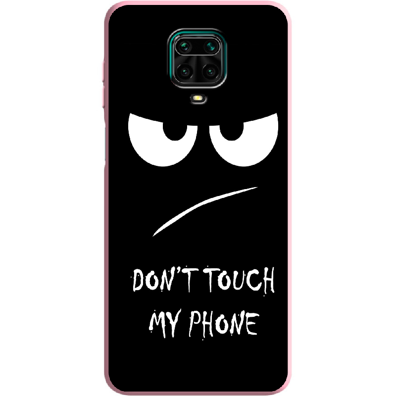 Чохол Boxface Xiaomi Redmi Note 9S Don't Touch my Phone Рожевий силікон (39475-up535-39916)