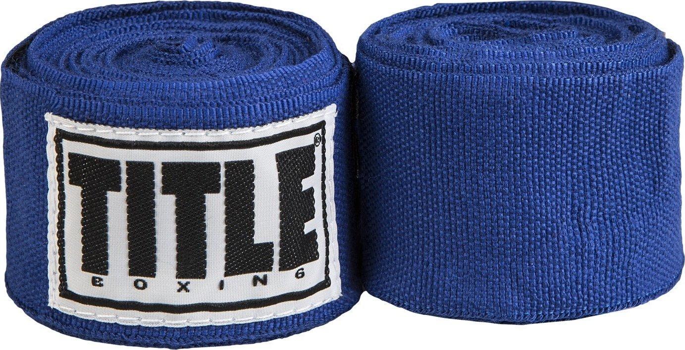 Бинты для бокса TITLE Boxing Select 180" Semi Elastic Mexican Royal 4,5 м (SMHW XL RY)