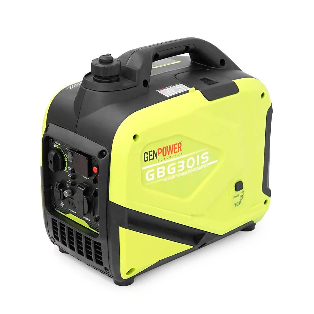 Генератор інверторний Genpower GBG 30IS 2,4kW однофазний 230V 50Hz DC12V 5,6 л 530х350х550 мм (39144)
