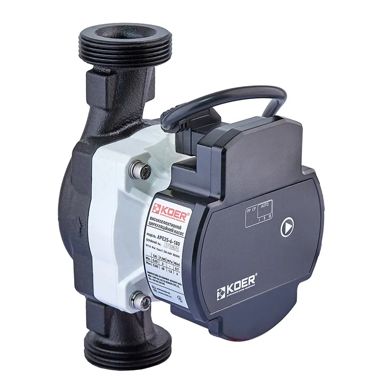 Насос циркуляционный KOER APE 25-6-180 частотный 45 Вт 230 В H 6 Q 53 л/мин (OL-KP3102)