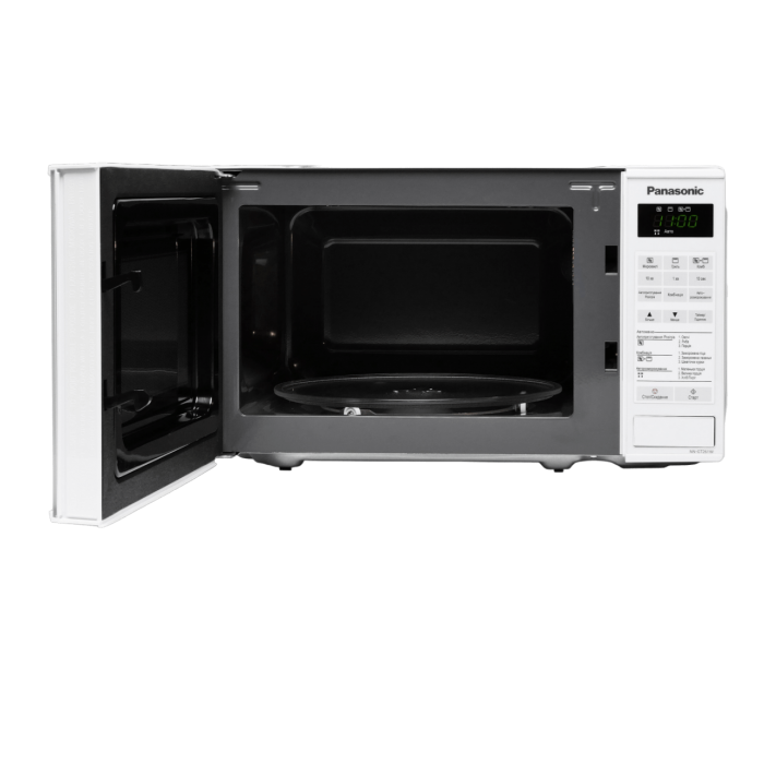 Микроволновая печь Panasonic NN-GT261 с грилем и дисплеем 20 л 800 Вт Белый (NN-GT261WZPE) - фото 5