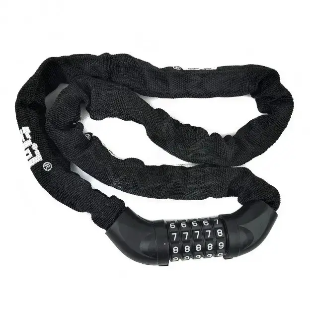 ᐉ Замок велосипедный Jinjian Suo-010 6x1000 кодовая стальная цепь ...