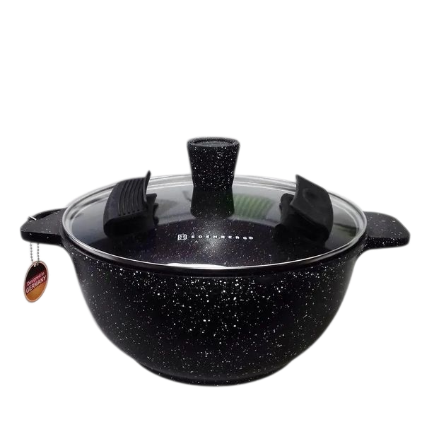 Набір посуду Edenberg з гранітним покриттям 6 пр. ( ЧорнийEB-3985) - фото 2 Набір посуду Edenberg з гранітним покриттям 6 пр. ( ЧорнийEB-3985) - фото 2