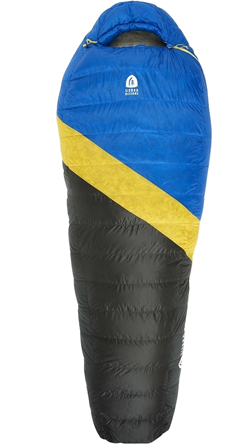 Спальный мешок Sierra Designs Nitro 800F 35 3/-3 °C 183 см right zip Blue/Yellow (SD 70604218R)