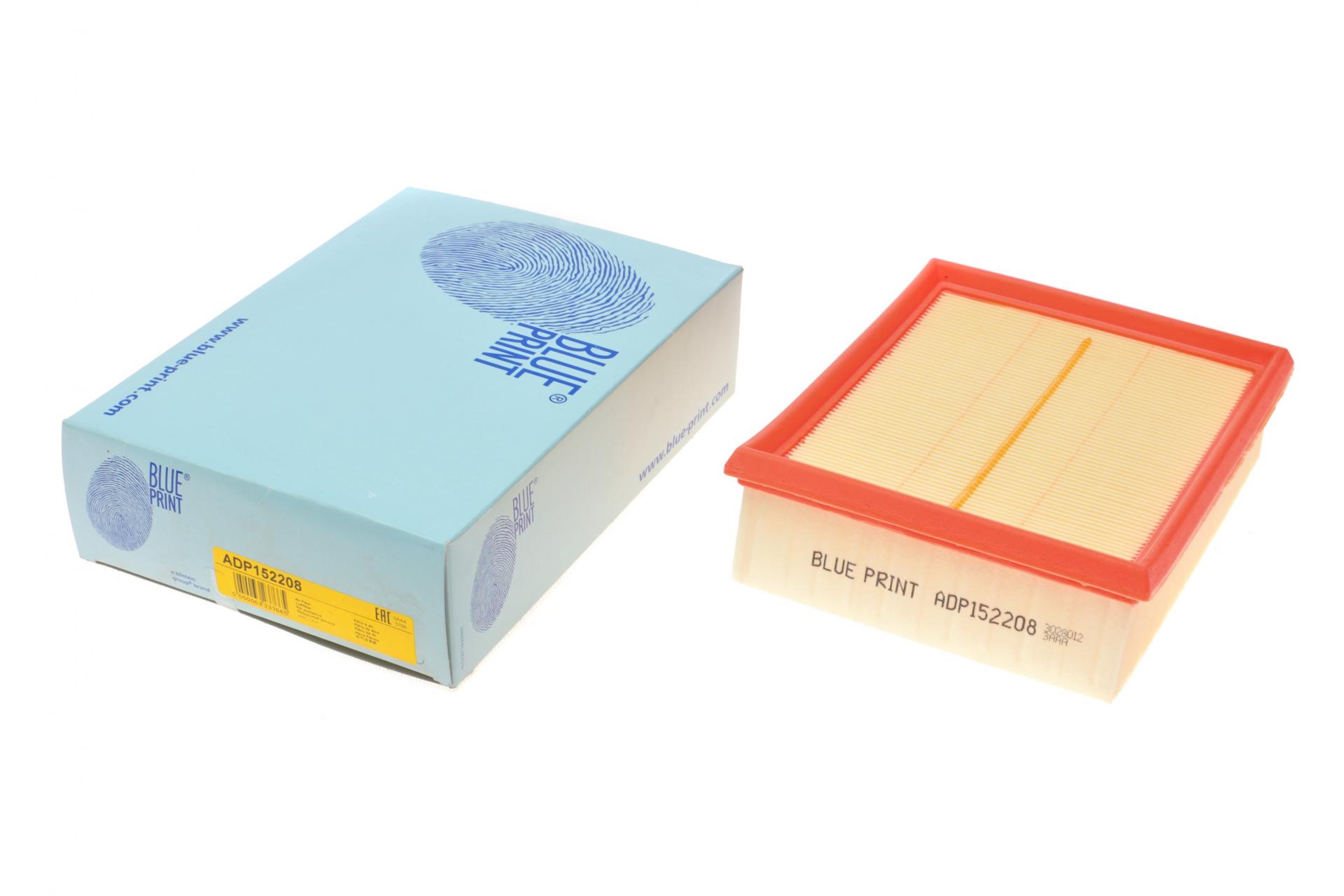 Фильтр воздушный BLUE PRINT для Citroen Xsara/Peugeot 206 1,9D/2,0HDi 98- (ADP152208)
