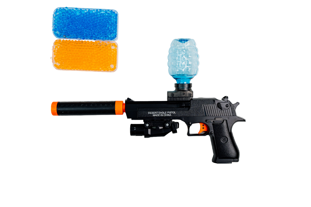 Игрушечный пистолет-бластер DESERT EAGLE на орбизах (X506)