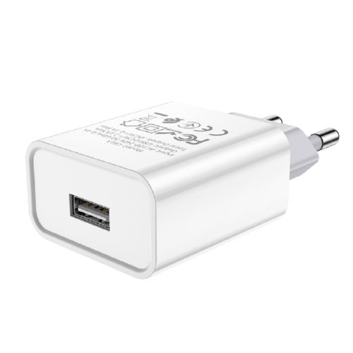 Адаптер Hoco сетевой Asombroso без кабеля C81A 1USB 2,1A White (544567)