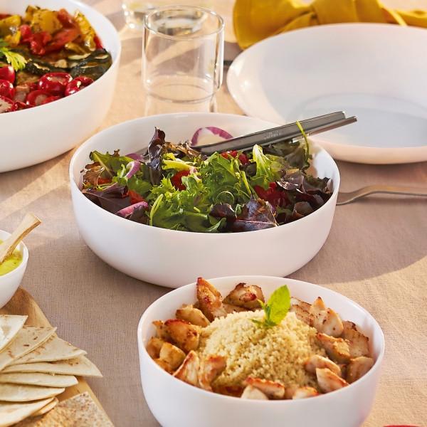 Форма для запекания Luminarc Diwali круглая стеклокерамическая 22 см Белый (N3273) - фото 2