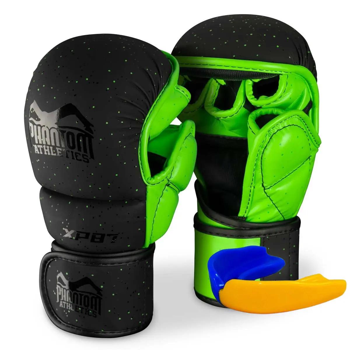 Рукавиці для ММА Phantom Galaxy Black L/XL капа в комплекті