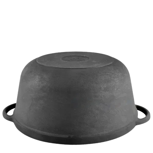 Каструля Ситон 5,5 л чавунна з кришкою-сковородою - фото 3 Каструля Ситон 5,5 л чавунна з кришкою-сковородою - фото 3