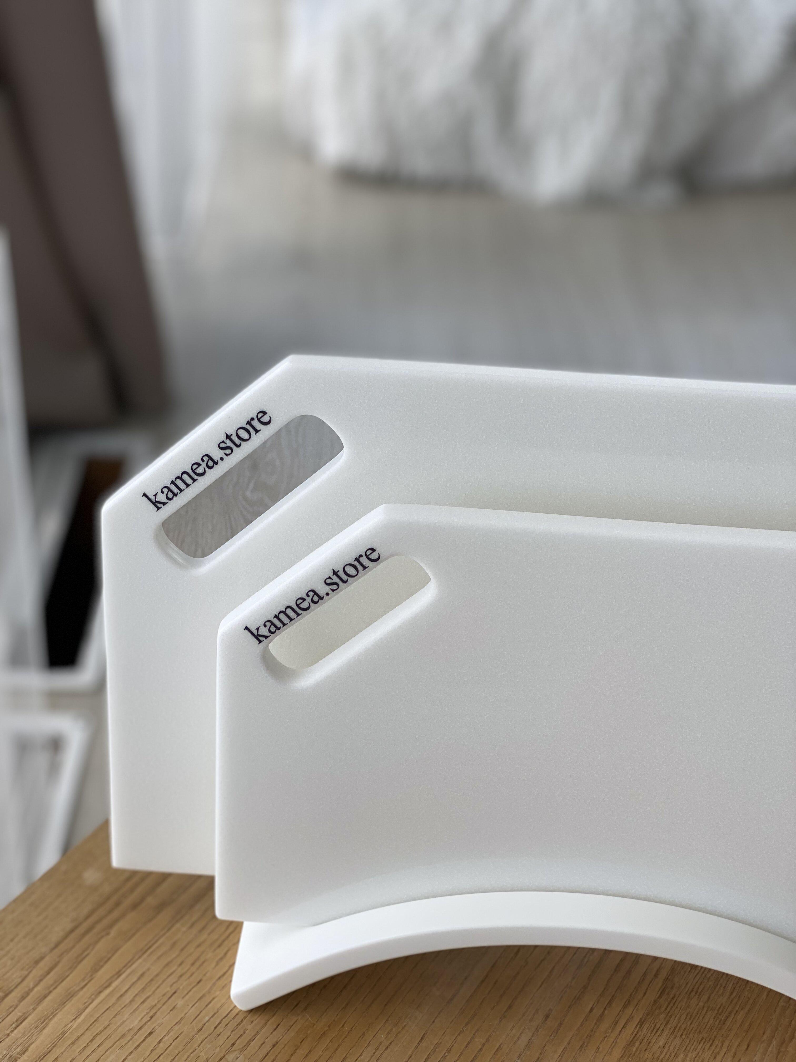 Набір дошок кухонних Kamea зі штучного каменю S White - фото 2 Набір дошок кухонних Kamea зі штучного каменю S White - фото 2