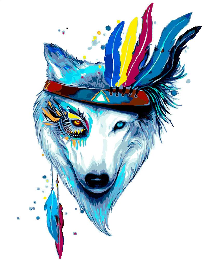 Картина по номерам Идейка Белая красавица 40x50 см (skl-КНО4019)