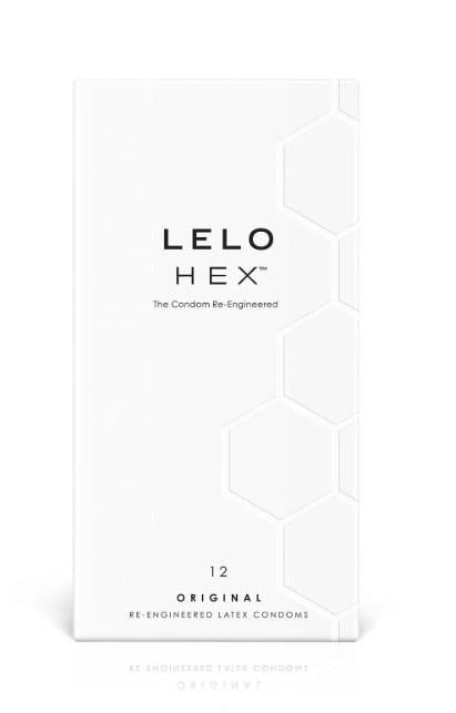 Презервативи LELO HEX Condoms Original 12 Pack тонкі та суперміцні 12 шт. (SX1294)