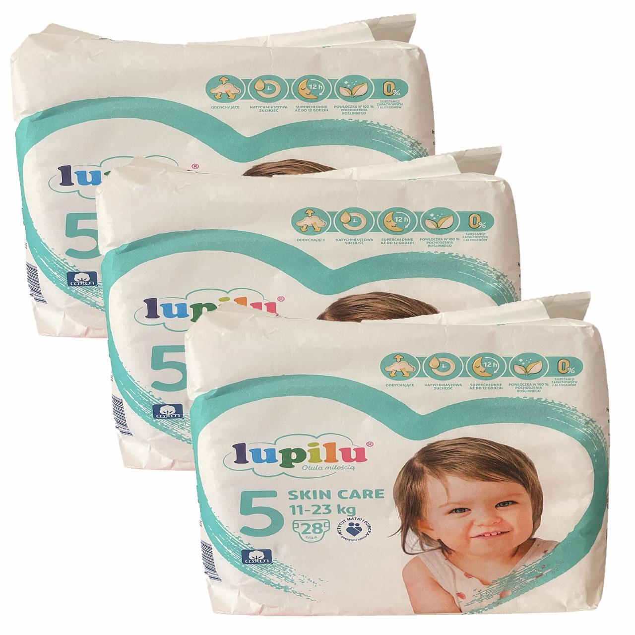 Підгузки Lupilu Skin Care 5 Junior 11-23 кг 84 шт. (2564234757) - фото 1