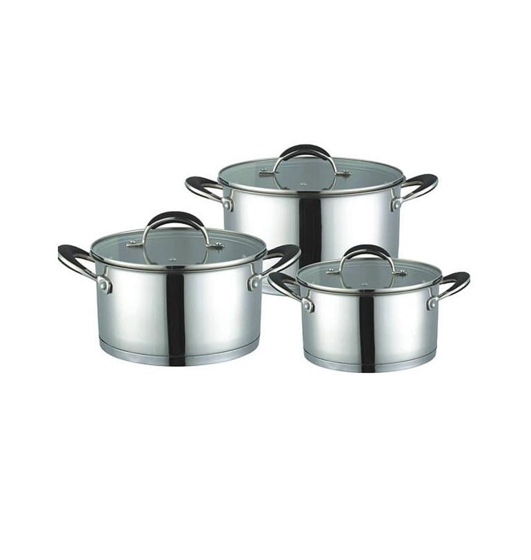 Набор посуды Maestro нержавеющая сталь 6 пр.