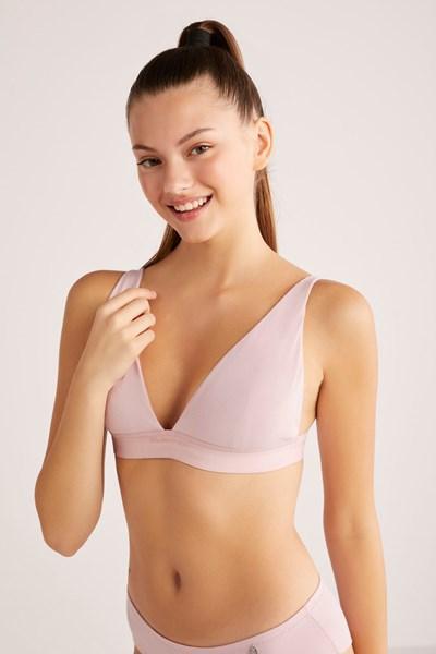 Бюстгалтер треугольник Kom пенни XL Розовый (8682919082258)