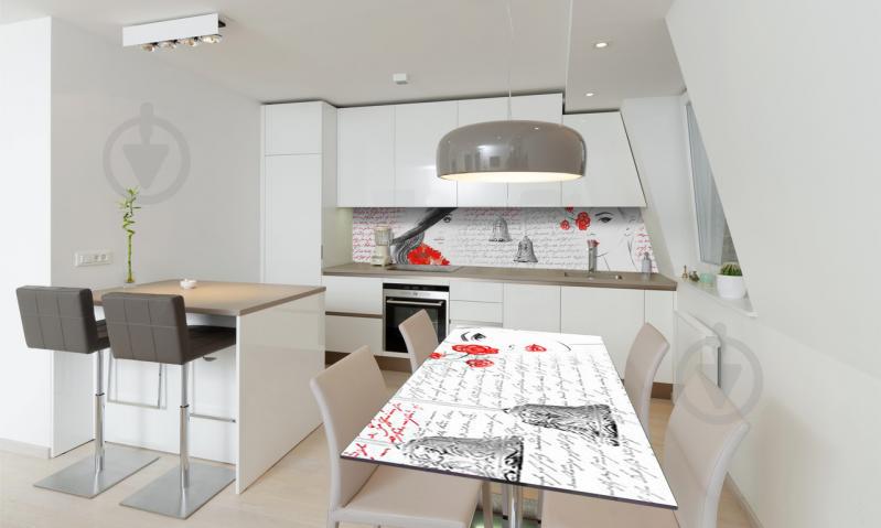 Наклейка виниловая на стол Zatarga «Письмо о любви» 650х1200 мм Z180695/1st