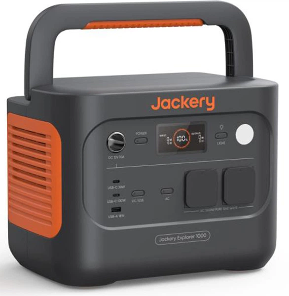 Станція резервного живлення Jackery Explorer 1000V2 1500 Вт 1070 Вт⋅год LiFePO4 (31111683)