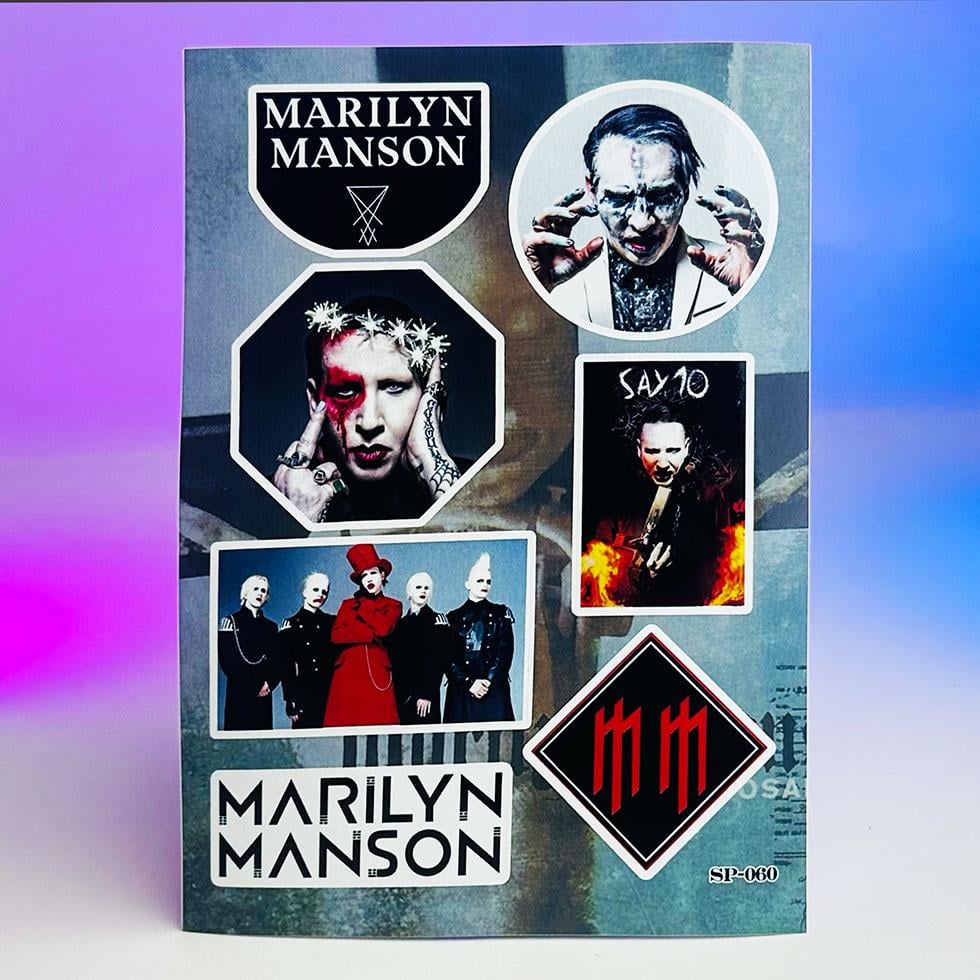 Стикер-пак Marilyn Manson SP-060 (00000000738)