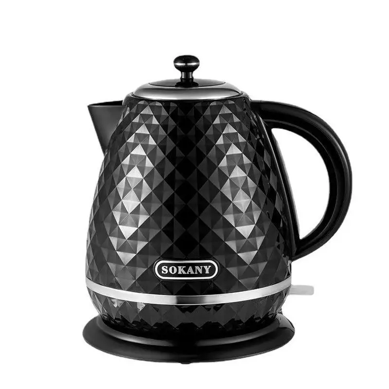 Электрочайник Sokany 1,7л дисковый с автоотключением 2200 Вт Черный SK-1032B