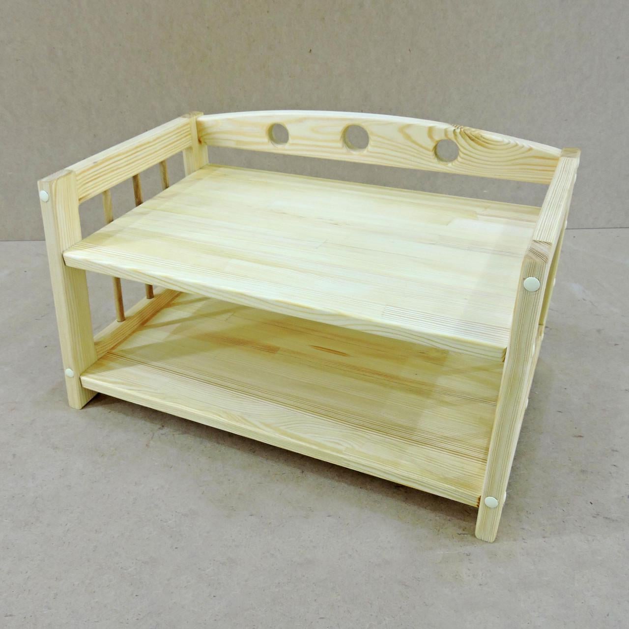 Полка настольная из дерева Байконур 30 Бланже (ПСТ/301001)