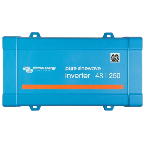 Інвертор для сонячних батарей Victron Energy Inverter 48/250 з чистою синусоїдою 200 Вт 36.8-62 В Schuko інтерфейс VE.Direct Синій (632788)